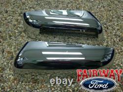 2009 À 2014 F-150 F150 Oem Genuine Ford Parts Chrome Mirror Cover Kit 2-pc