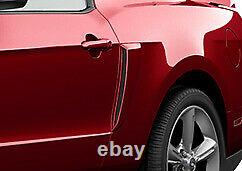 2010-2014 Genuine Ford Mustang Gt V6 Oem Fender Side Quarter Panel Scoops Paire