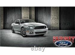 2013 Thru 2014 Mustang Oem Genuine Ford Billet Dark Lower Grille Grill Avec Emblem