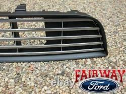 2013 Thru 2014 Mustang Oem Genuine Ford Billet Dark Lower Grille Grill Avec Emblem