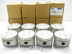 (8) Genuine Oem Ford E6tz-6108-fb Pistons 0,040 Taille Supérieure Ford 302 5.0l V8