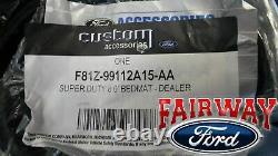 99 16 F-250 F-350 Super Duty Oem Genuine Ford Heavy Duty Rubber Bed Mat 8 Pieds