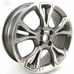 Authentique Roue en alliage Ford Fiesta Mk8 18 5x2 Rayons 7x18 Rock Met Machined 2237392