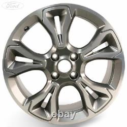 Authentique Roue en alliage Ford Fiesta Mk8 18 5x2 Rayons 7x18 Rock Met Machined 2237392