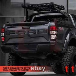 Ensemble de carrosserie de couverture de hayon Ford Ranger T6-T7-T8 2012 à 2022 Wildtrak