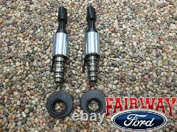 F-150 Super Duty Oem Genuine Ford Vct Solenoids - Seals Pair Early 5.4l - 4.6l