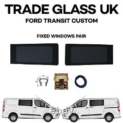 Ford Transit Custom Campervan Fenêtres Latérales Teintées Avec Kiting Kit Et U Trim