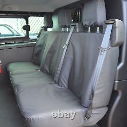 Ford Transit Custom Crew Cab Heavy Duty Tailored Seat Covers Modèles 2013-2022