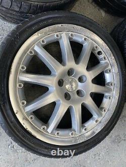 Genuine Oem Ford Mondeo 18 5x108 Split Rim Alloy Whoels + Tyres Connect Focus