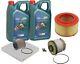 Kit De Service Complet Ford Ranger 2.2 & 3.2 Tdci Incluant De L'huile Moteur Castrol 0w30 D'origine