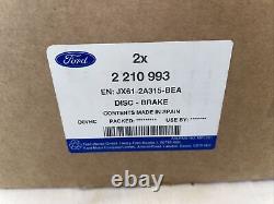 Paire de disques de frein Ford 2210993 authentiques. Neufs, dans leur emballage d'origine.