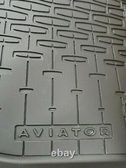 Véritable Lincoln Aviator Oem All-weather Floor Liner Floor Mat Set 2020-2021