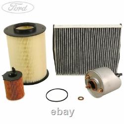 Véritable kit de service Ford Focus Mk3 1.6 TDCi Filtre à huile d'air de cabine diesel 2342407